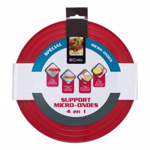 Suport capac multi-functional pentru microunde  TIP 4 in 1, suport microunde, capac microunde, tava microunde, suport multifunctional microunde, farfurii microunde,