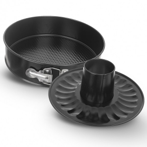 Tava de copt cu margine detasabila si capac pentru guguluf