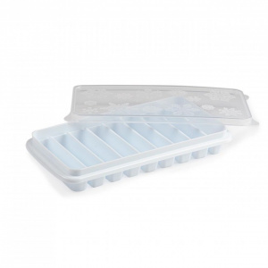 Tava pentru  cuburi gheata, 9 compartimente, forma dreptunghiulara, 	12,5 x 26 x 4 cm, Happymax