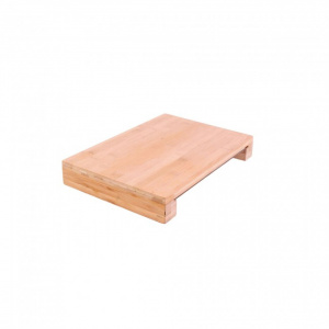 Tocator bambus cu sertar metalic 38x26 cm