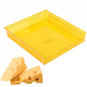 Cutie depozitare alimente in frigider-galben