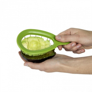 Feliator pentru avocado, aparat de feliat avocado, feliator-cupa avocado, instrument pentru avocado