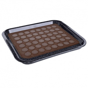 Folie silicon pentru macarons, hapyymax.ro tava copt macarons, folie silicon macarons, Folie de copt, silicon, pentru macarons, Tava copt Macarons, foaie copt macarons, 