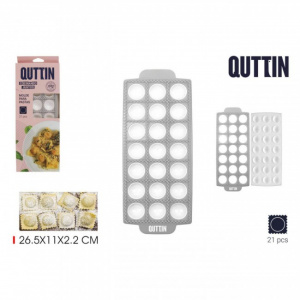 Forma pentru 21 ravioli, cerc, 26.5x11x2.2cm, Happymax, Forma ravioli cerc Forma ravioli rotunda Forma pentru ravioli in forma de cerc Forma pentru ravioli circulara Forma pentru ravioli umplut cu cerc Forma profesionala pentru ravioli in forma de cerc Fo