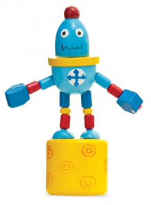 Jucarie lemn - robot