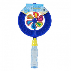 Jucarie tip morisca baloane de sapun, 17xH33 cm, albastru