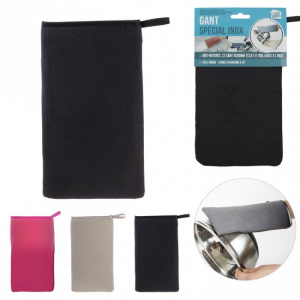 Manusa textila curatare obiecte inox