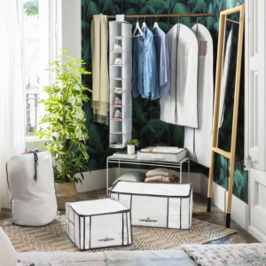 Organizator vertical 6 compartimente pentru bara umerase 30x30x128cm-Life