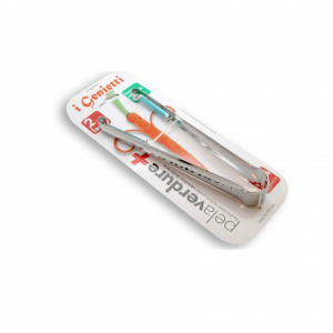 Peeler dublu inox pentru curatat legume, fructe-I Genietti