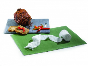 Plasa elastica alimentara-5 m, Plasa carne afumata, Orion, Alb.  plasa elastica alimentara, plasa pentru friptura