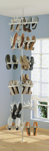Suport telescopic pentru 48 pantofi happymax.ro