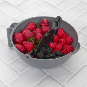 Bol multifunctional cu spatula tip racleta integrata