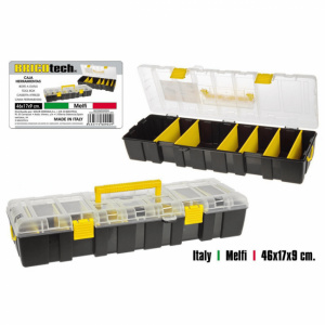 Cutie organizare obiecte mici cu 6 despartitoare, Cutie organizare obiecte mici, cu 6 despartitoare, 46x17x9 cm,Cutie de organizare cu despartitoare, Organizator pentru obiecte cu compartimente, Cutie de depozitare cu compartimente, Cutie pentru ordonarea