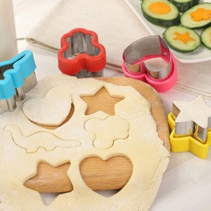 Cutter patiserie, inox, forma stea, 10x10x4,3 cm, Quttin, decupatoare biscuiti,  decupator prajituri, set decupator fondant, decupatoare, cuttere patiserie, decupatoare patiserie,Cutter patiserie, inox, cutter bucatarie, unelte de taiat patiserie, cutit i