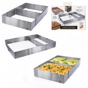 Forma de copt dreptunghiulara cu separator amovibil