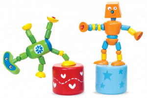 Jucarie lemn - robot