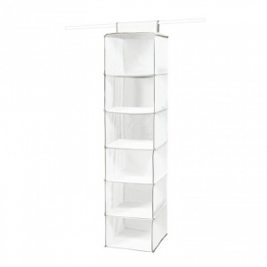Organizator vertical 6 compartimente pentru bara umerase 30x30x128cm-Life