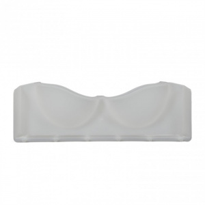 Set 2 suporturi organizare sutiene in sertare, plastic, 34x10,5x5 cm