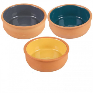 Set 6 vase ramekin teracota 12 cm x h 4 cm, vase ramekin, vase creme brulee, forma ramekin, vase ceramica ramekin, Vase ceramice ramekin, Ramekin de ceramica, Vase pentru desert ceramice, Recipiente ceramice pentru gatit, Ramekin pentru servirea mancaruri