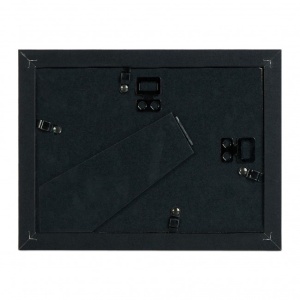 Set 7 bucati rame foto, dimensiuni diferite, negru, MDF/sticla, Relaxdays - Img 6