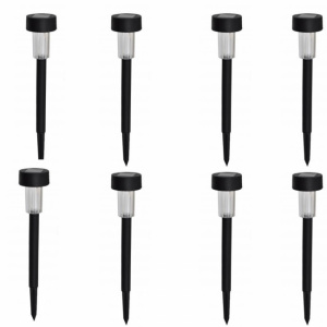 Set 8 lampi solare de gradina - 26 cm