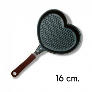 Tigaie mare in forma de Inima-16 cm