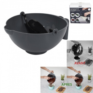 Bol multifunctional cu spatula tip racleta integrata