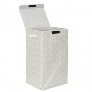 Cos cu capac pentru rufe murdare, 1 compartiment, 60x35x30 cm, Happymax, Cos rufe, Cos depozitare rufe, Cos rufe cu capac, Cosuri pentru rufe murdare, Organizare rufe, Cos haine murdare, Cos depozitare baie, Cosuri estetice pentru rufe, Solutii depozitare