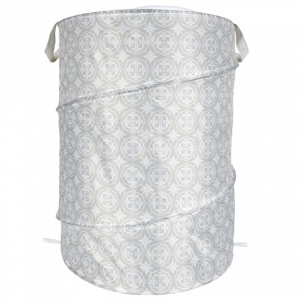 Cos cu capac pentru rufe murdare, 1 compartiment, 60x35x30 cm, Happymax, Cos rufe, Cos depozitare rufe, Cos rufe cu capac, Cosuri pentru rufe murdare, Organizare rufe, Cos haine murdare, Cos depozitare baie, Cosuri estetice pentru rufe, Solutii depozitare