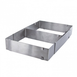 Forma de copt dreptunghiulara cu separator amovibil
