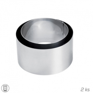 Forma de prajitura in forma de cerc,   HAPPYMAX.RO Set 2 forme prajituri, Orion, Cerc, Set 2 forme inel pentru prajituri si mancaruri, Set 2 Forme Conturare Mancare si Prajituri 