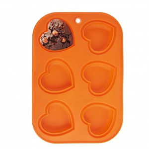 Forma silicon briose  6 inimioare 
