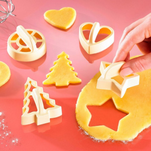 Forme pentru cookie cu mâner-set 4 buc.