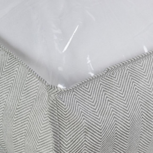 Husa cu fermoar pentru depozitare textile in locuri inguste 107x46x16 cm-Palma