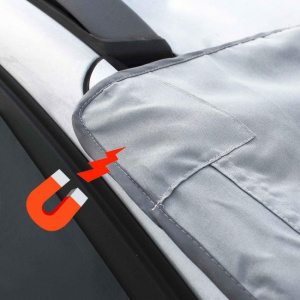 Prelata auto protectie parbriz cu magneti, impotriva inghetului si soarelui