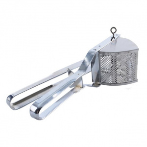 Presa pentru cartofi fierti – inox,HAPPYMAX.RO  Presa cartofi, Orion, Inox, Argintiu, presa cartofi piure, presa de zdrobit cartofi, presa pentru cartofi piure, aparat piure cartofi, zdrobitor piure, presa cartofi fierti cu pasare