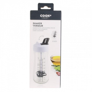Recipient shaker pentru sosuri cu picurator