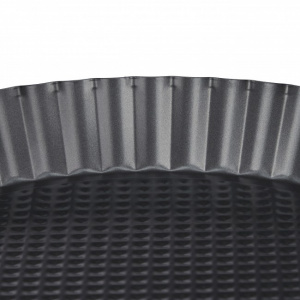 Set 3 buc tava rotunda pentru tarta, diametru 21 cm, 26 cm, 28 cm, tava tarta, forma tarta cu margini ondulate, set 3 forme de copt tarte