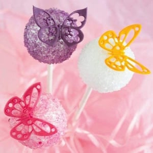 Set 4 forme-cutter fluture, freza patiserie fluture - JEM