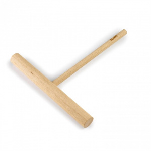 Spatula intins clatite, lemn 18 cm-Ibili. Spatula pentru intins clatite in forma de T