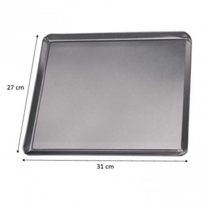 Tava de copt 31x27x0,5 cm, acoperire Goldflon, non stick-Chef Aid