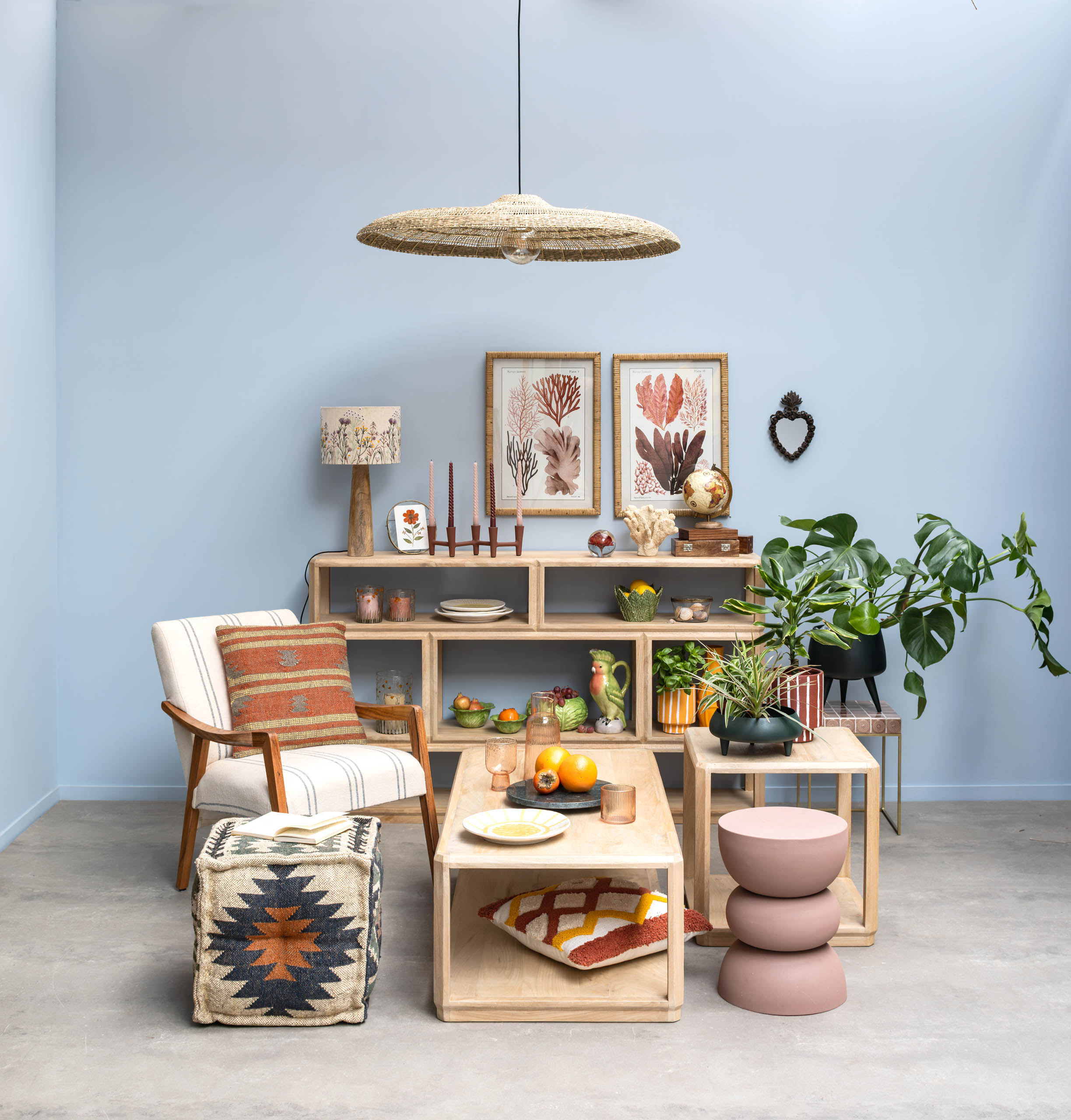 Boho Living Corner