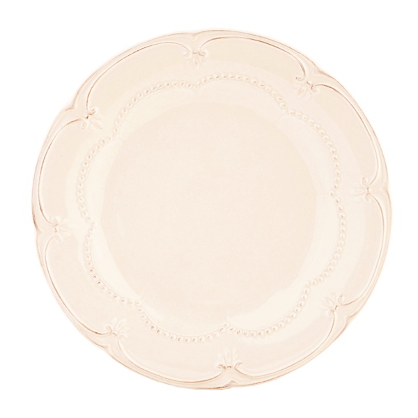 Farfurie bej, din ceramica, Ø21 cm
