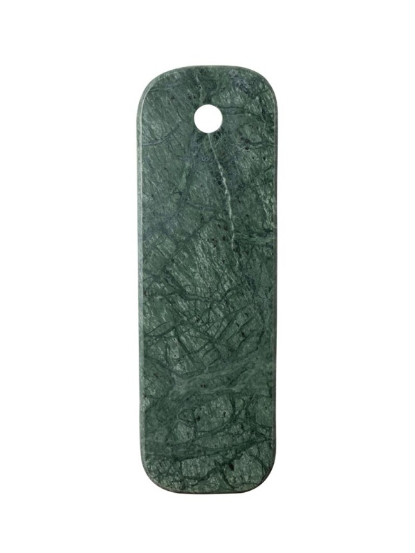 Tocator din marmura, L44cm, Leafy