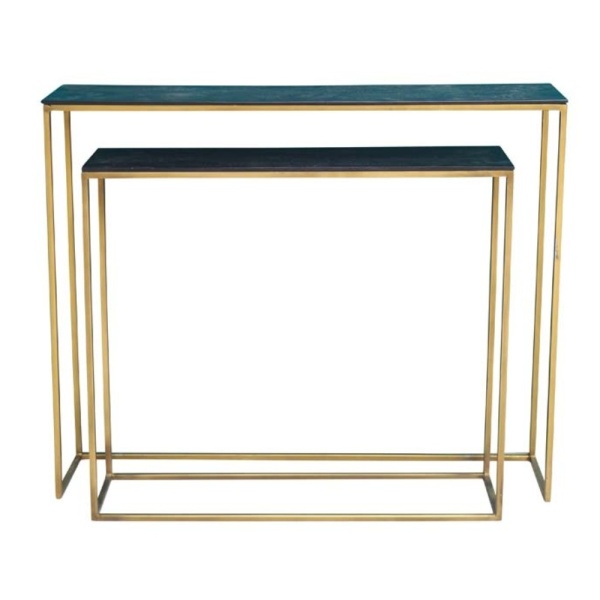 Set 2 console din lemn de mango, Frame