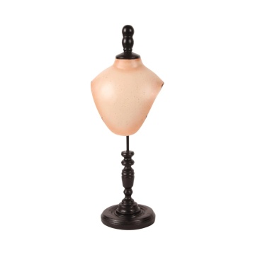 Bust decorativ din polirășină, auriu, pe suport, 47 x 17 x 13 cm, „Vénus”