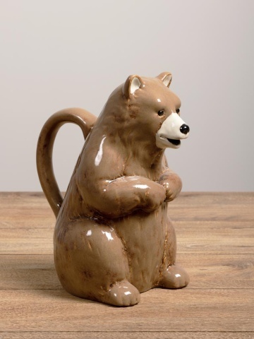 Carafă din ceramică , H25 cm, "Brown Bear" - Img 2