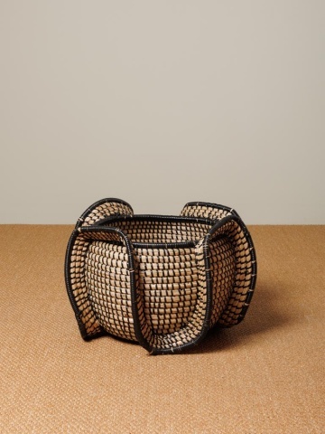 Cos de depozitare, din iarba de mare, D40cm, Quadrimac - Img 2
