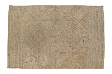 Covor natural din iută împletit manual, 200 x 290 cm, „Mouzon”
