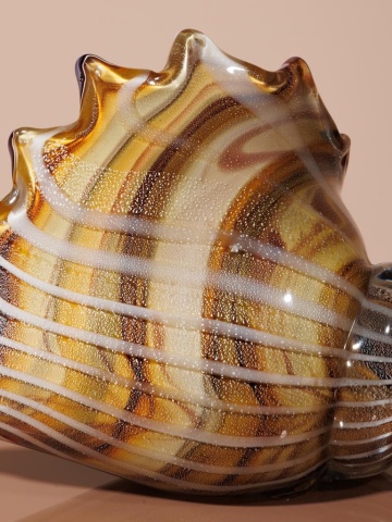Decoratiune din sticla, in forma de scoica, Shell - Img 6